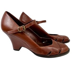 VINTAGE GIANNI BINI WEDGE HEELS SIZE 8